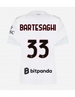 AC Milan Davide Bartesaghi #33 Venkovní Dres pro Dámské 2026-27 Krátký Rukáv